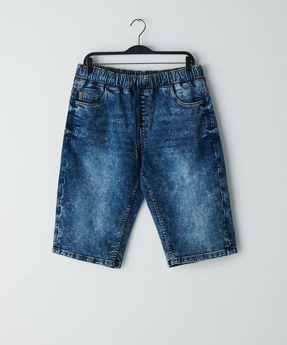 Pantaloni scurti CROPP, albastru, 28