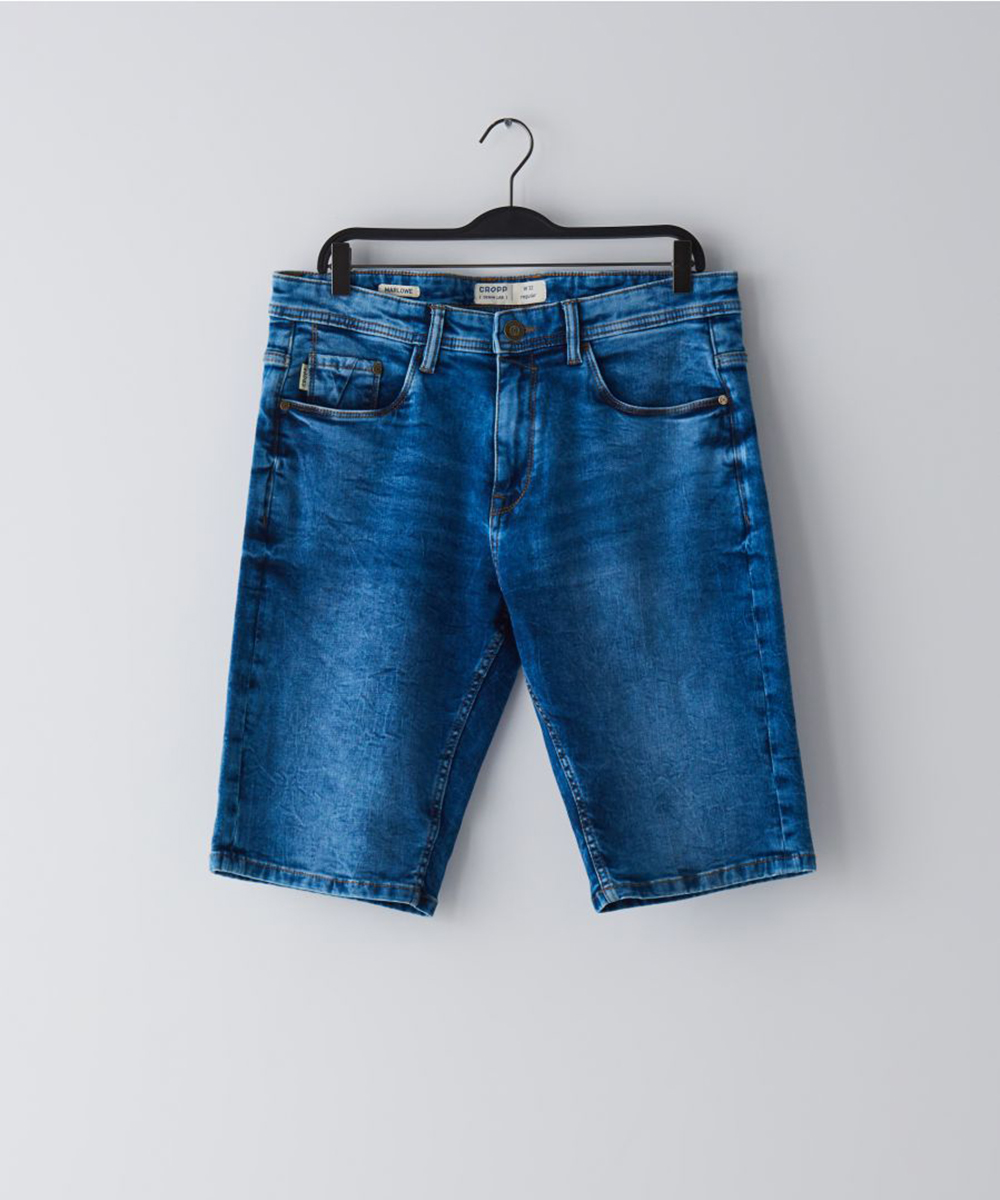 Pantaloni scurti CROPP, albastru, 28