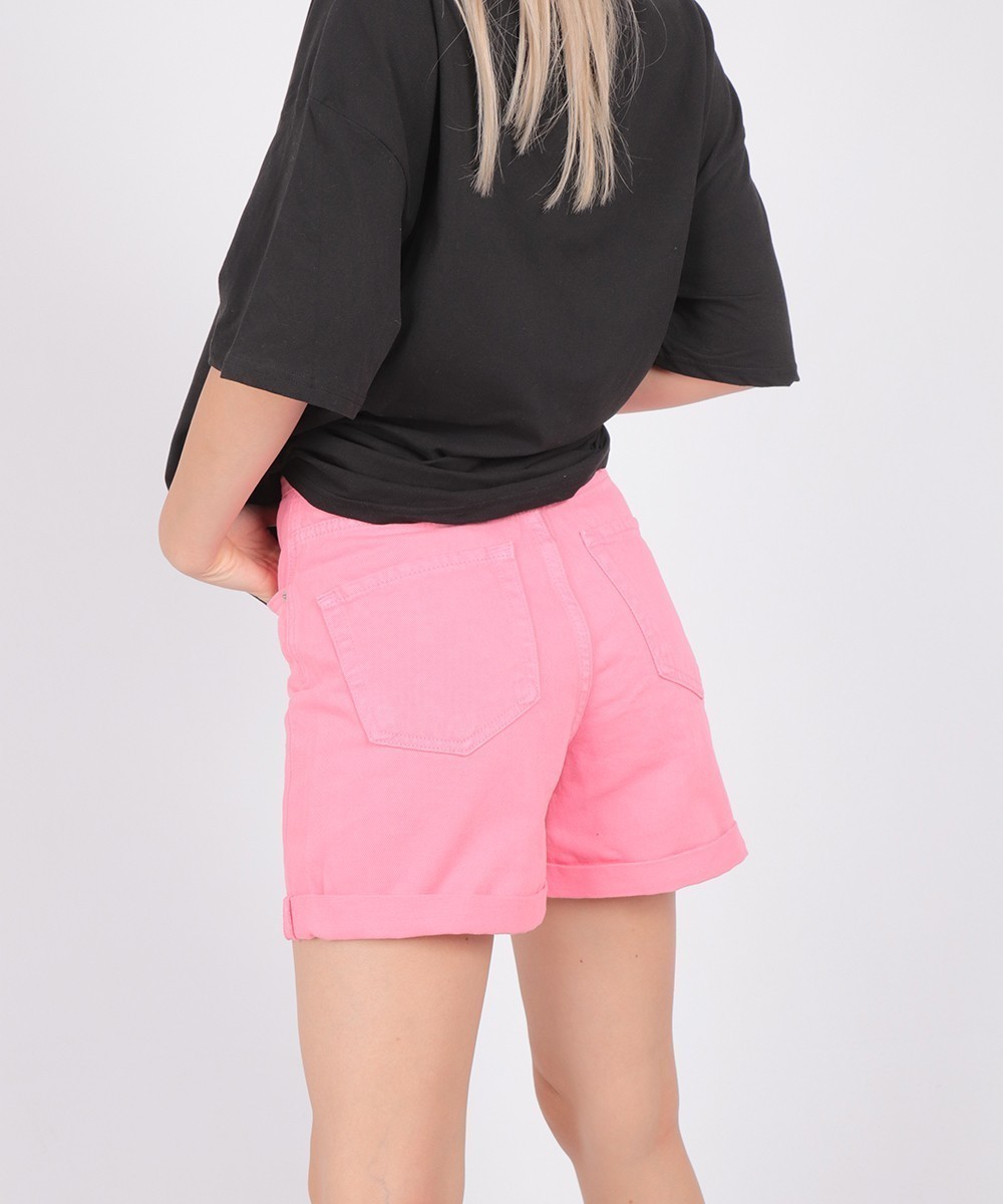 Pantaloni scurti Stradivarius, roz, 32 - 1 | YEO