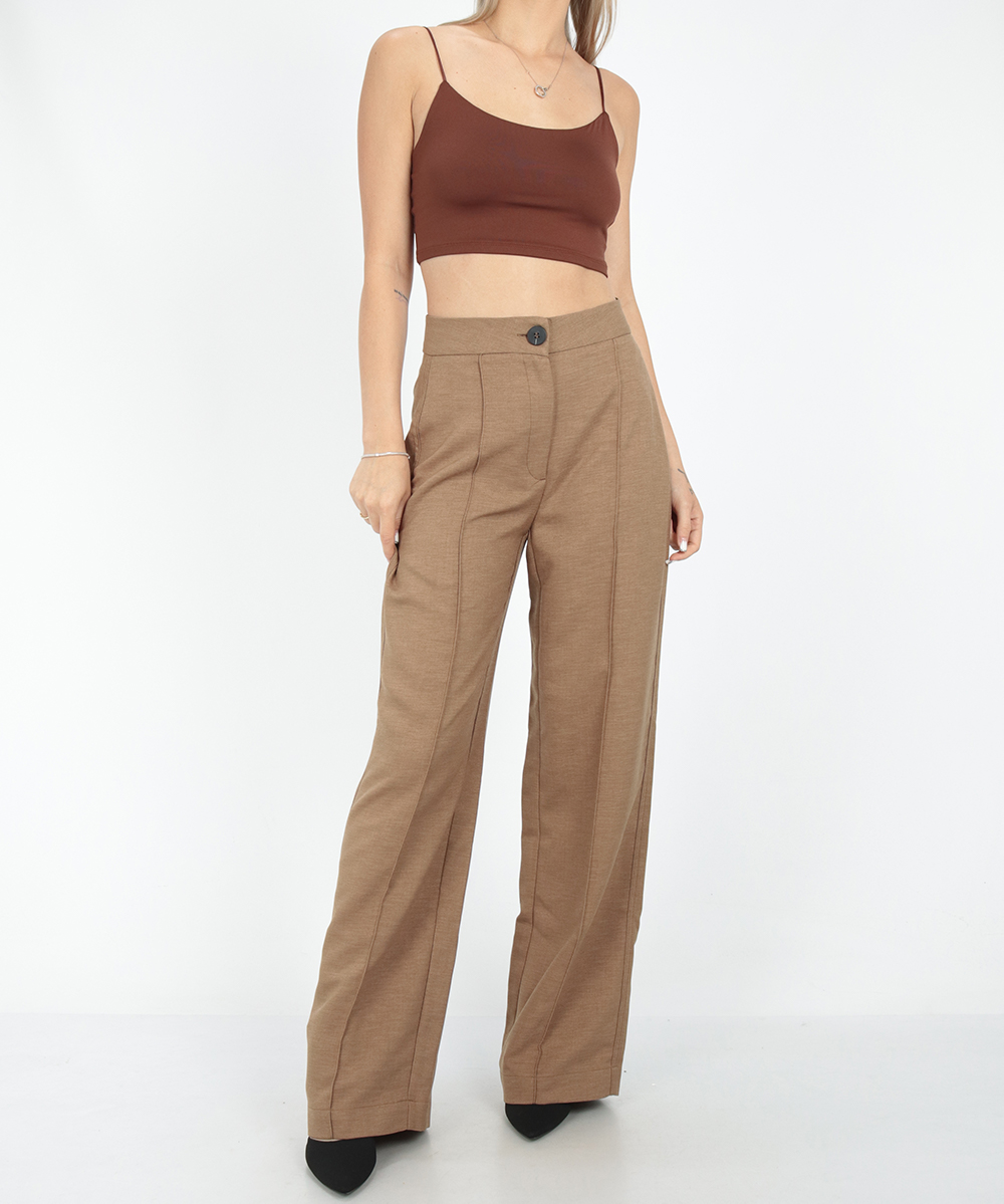 Pantaloni Bershka, maro, 36