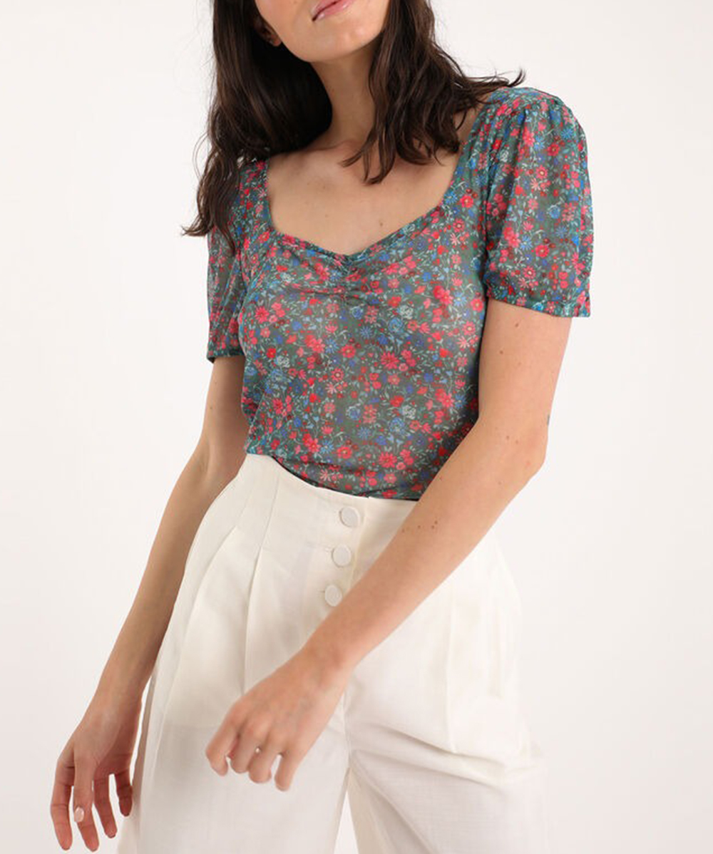 Top Pimkie, floral, M
