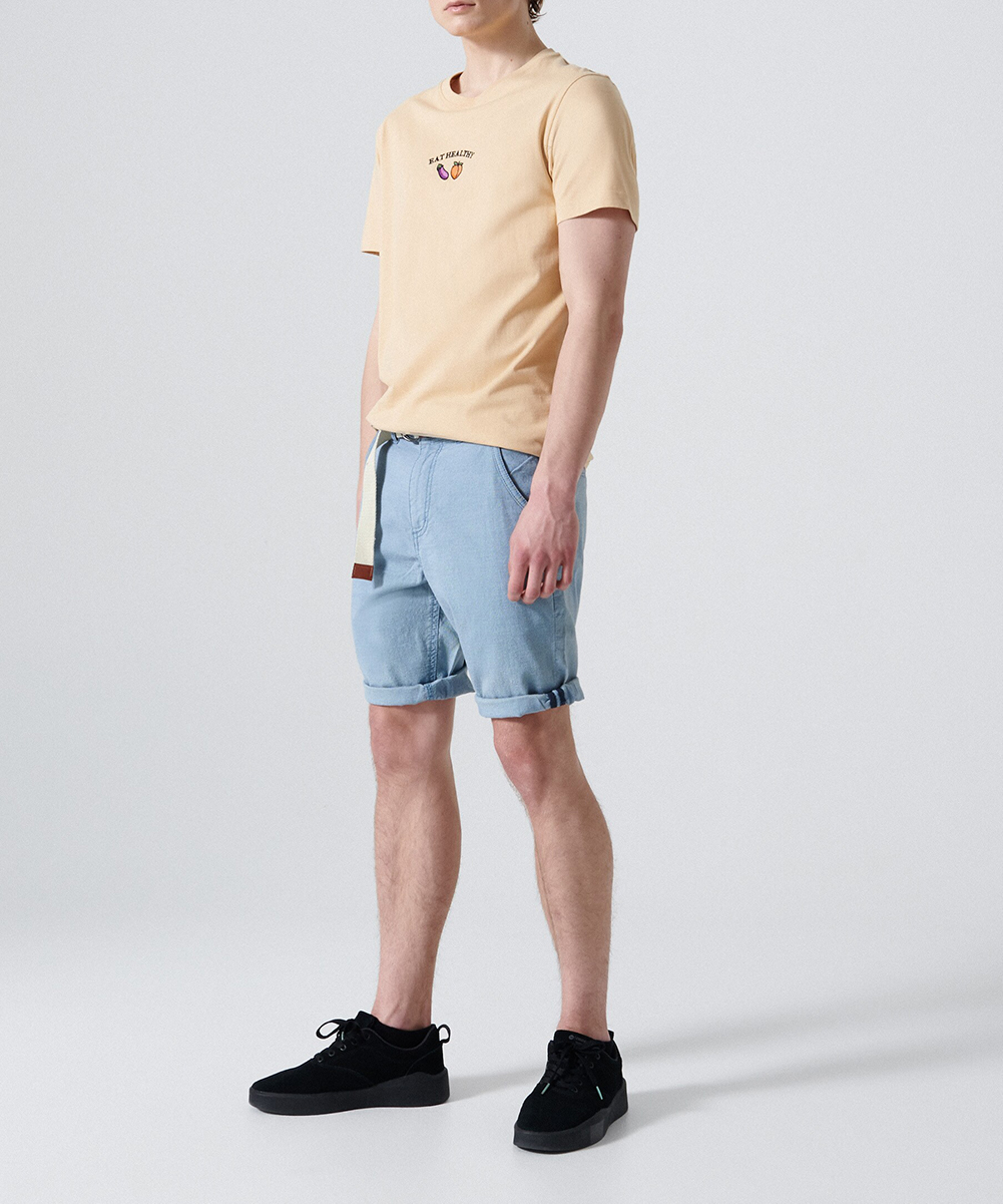 Pantaloni Scurti CROPP, albastru, 38