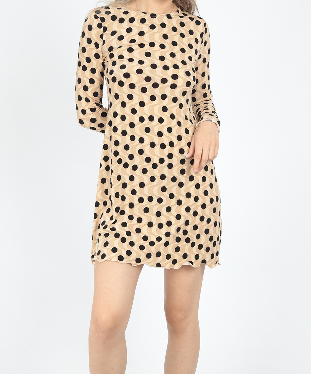 Rochie scurta Stradivarius, crem, S