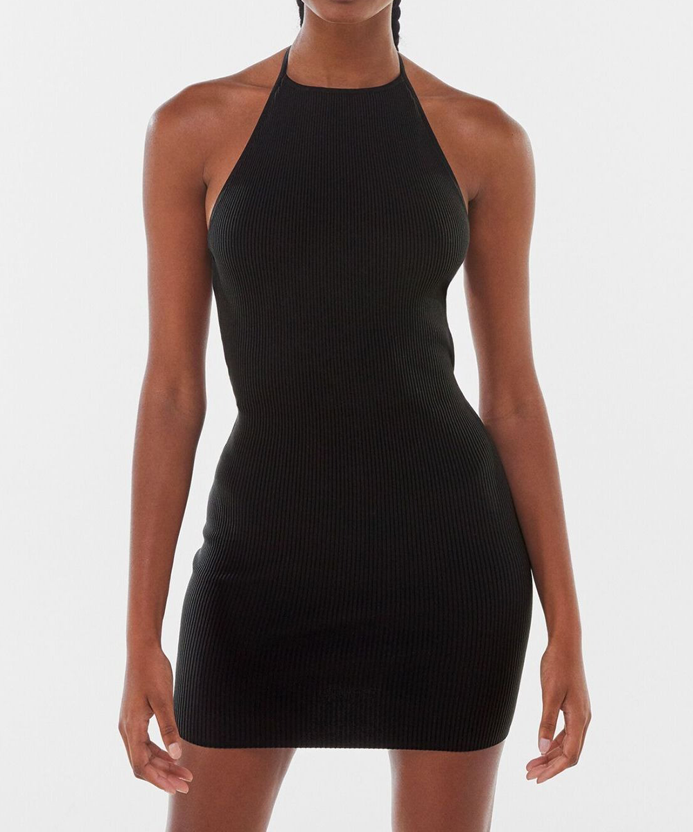 Rochie scurta Bershka, negru, L