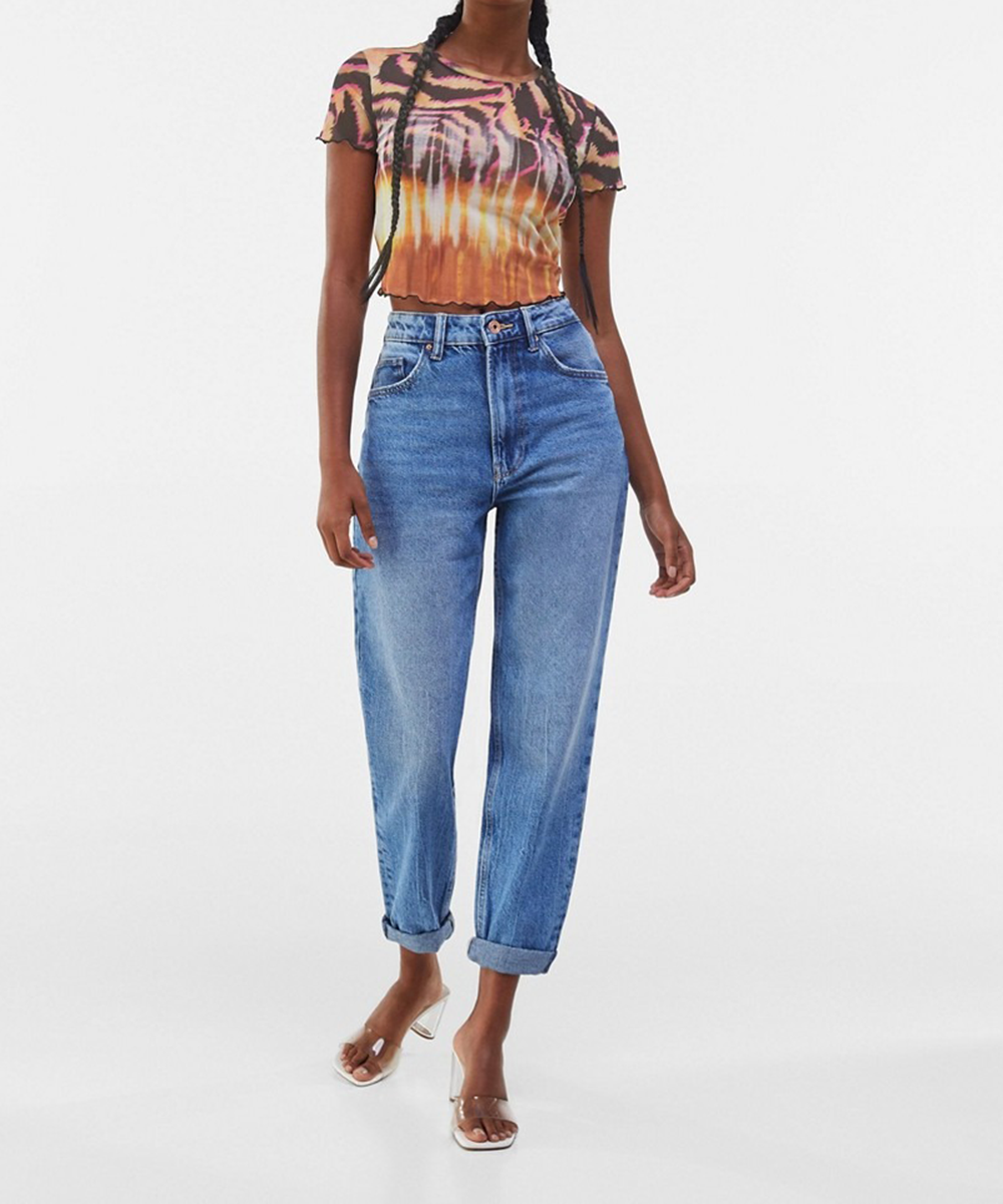 Top Bershka, mix culori, S