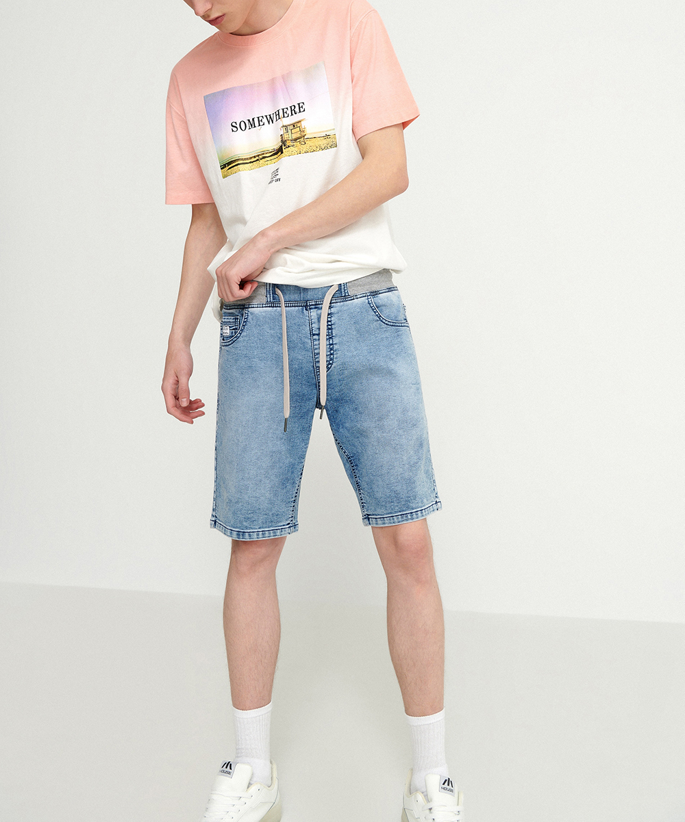 Pantaloni Scurti House Brand, albastru, 31