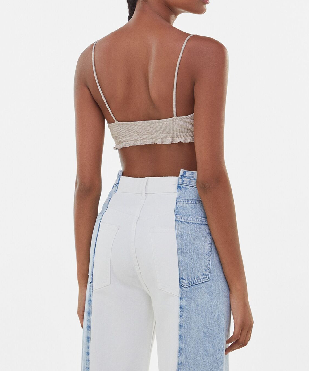 Top Bershka, maro, L - 1 | YEO