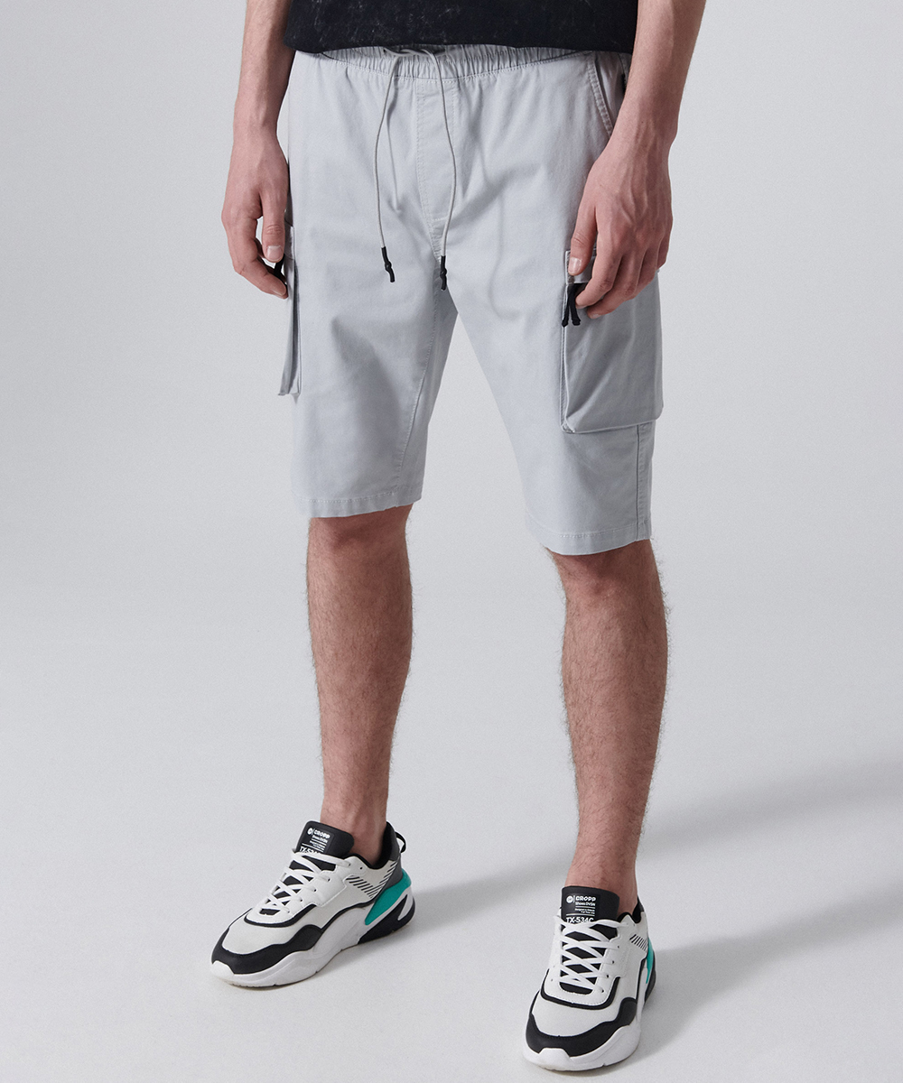 Pantaloni Scurti CROPP, gri, 28