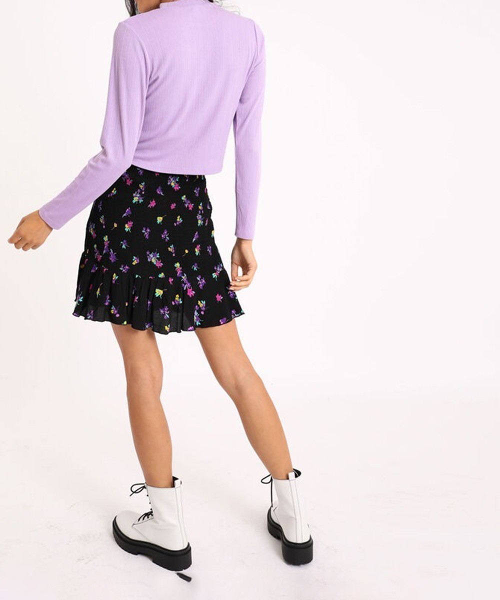 Fusta Pimkie, negru, S - 1 | YEO