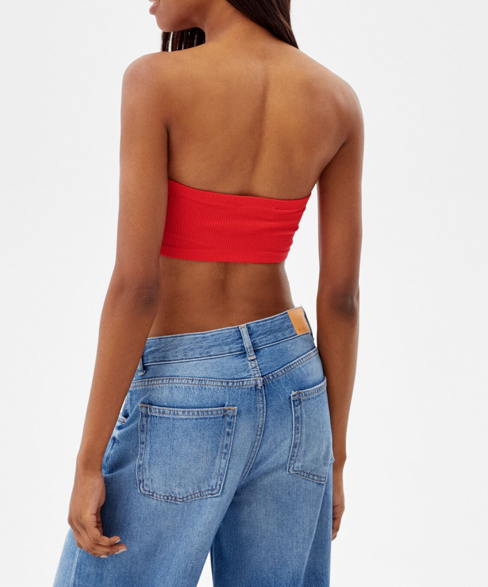 Top Bershka, rosu, L - 1 | YEO