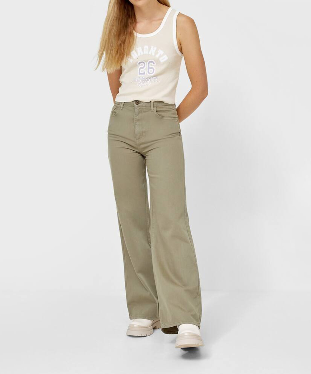 Top Stradivarius, crem, M