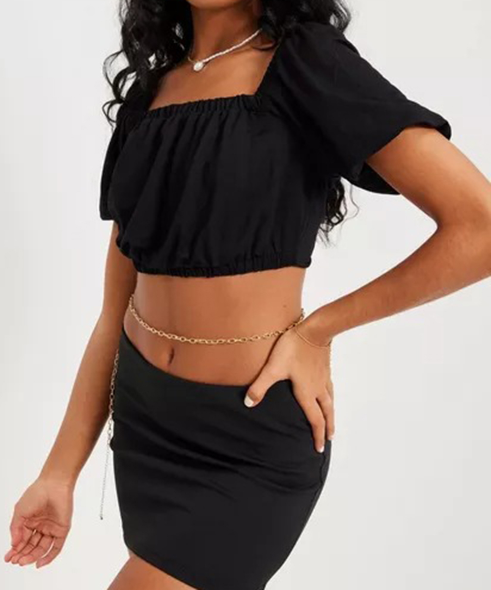 Top Vero Moda, negru, L