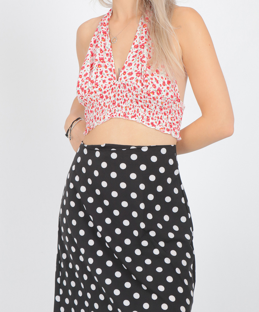 Top SHEIN, floral, S