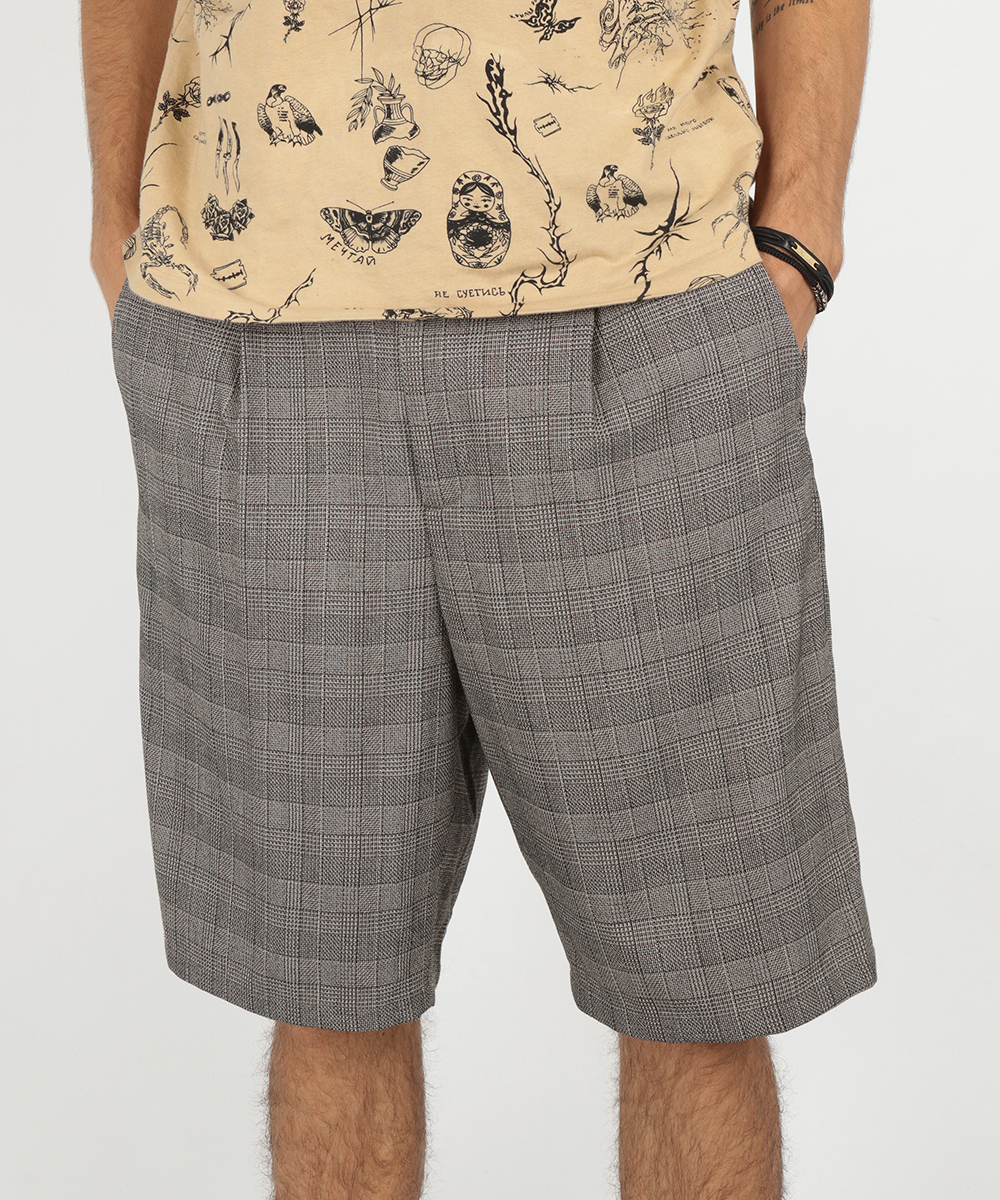 Pantaloni Scurti Reserved, gri, L