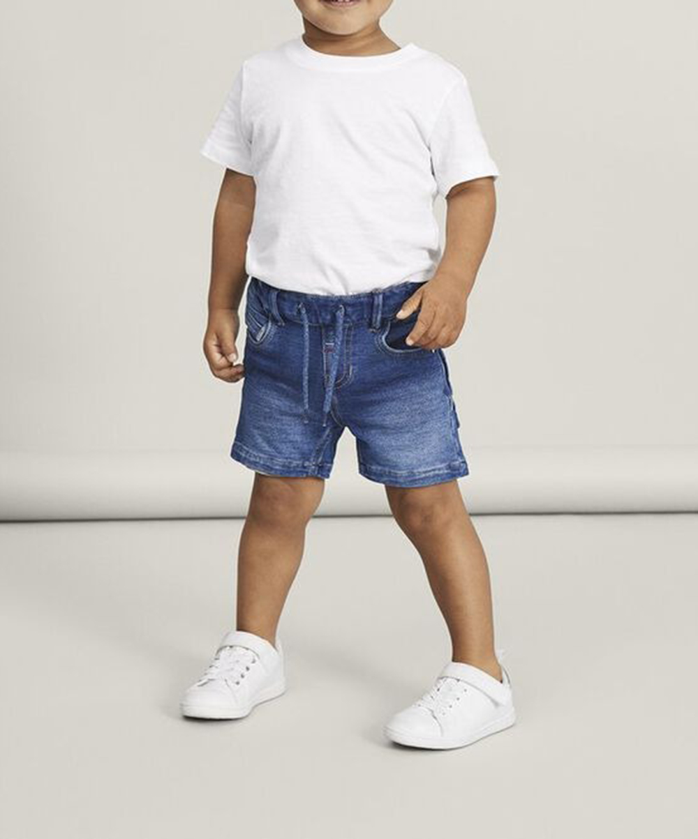 Pantaloni scurti Name It, albastru, 5 ANI