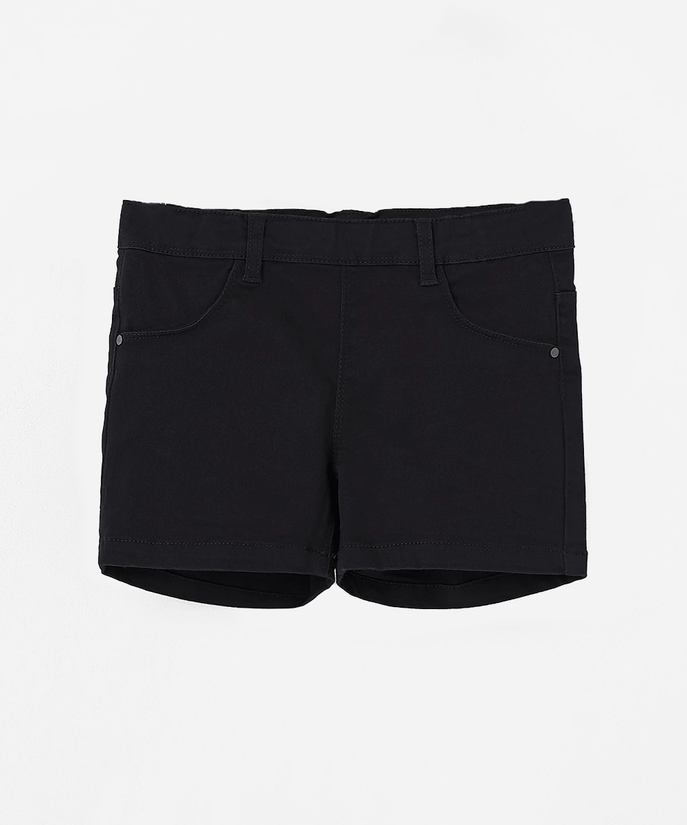 Pantaloni scurti Name It, negru, 3-4 ANI