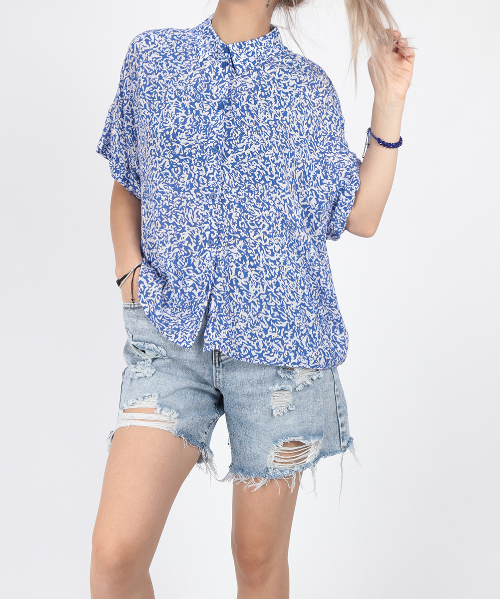 Camasa Vero Moda, albastru, M