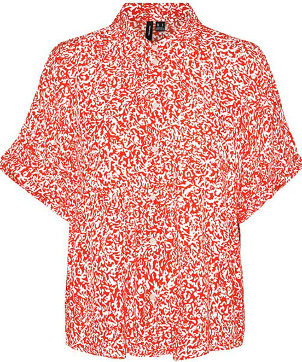 Camasa Vero Moda, rosu