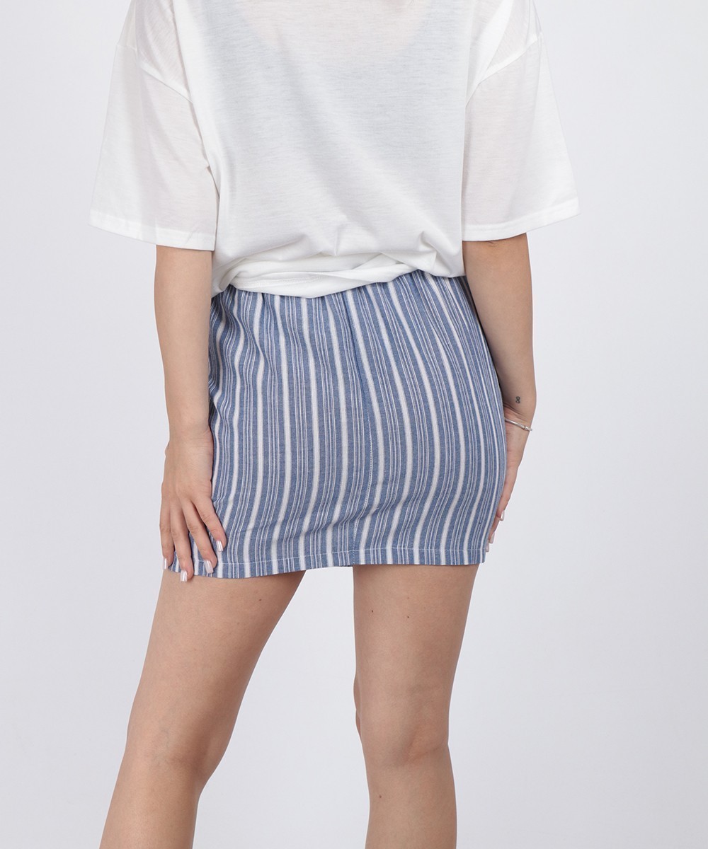 Fusta SHEIN, albastru, XS - 1 | YEO