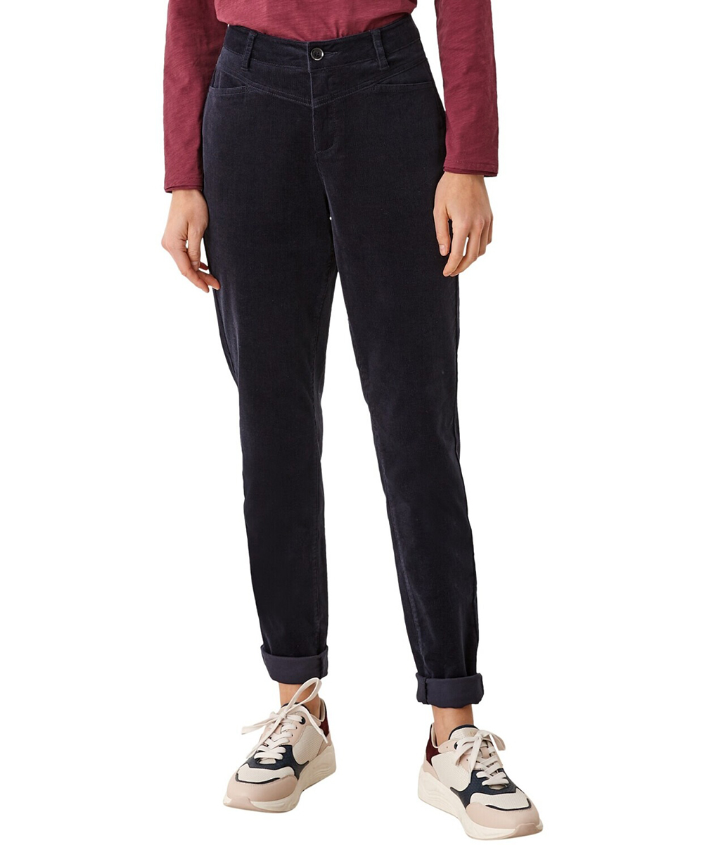 Pantaloni s.Oliver, bleumarin
