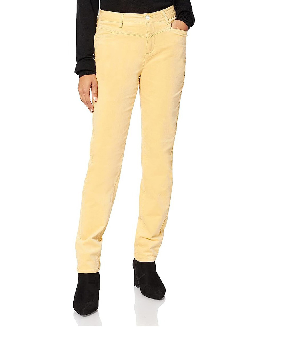 Pantaloni s.Oliver, galben, 40/32