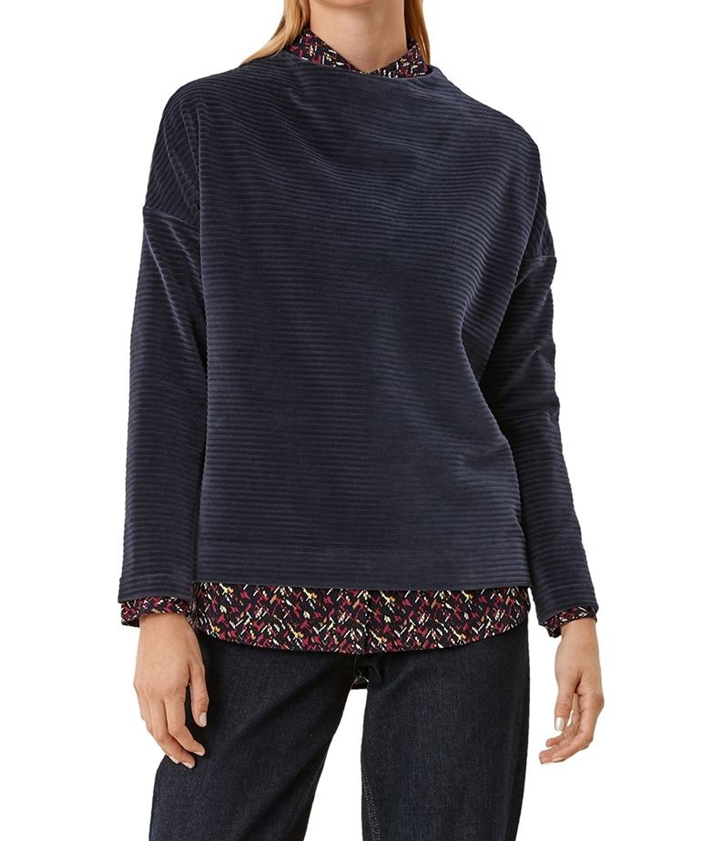 Bluza s.Oliver, bleumarin, XS