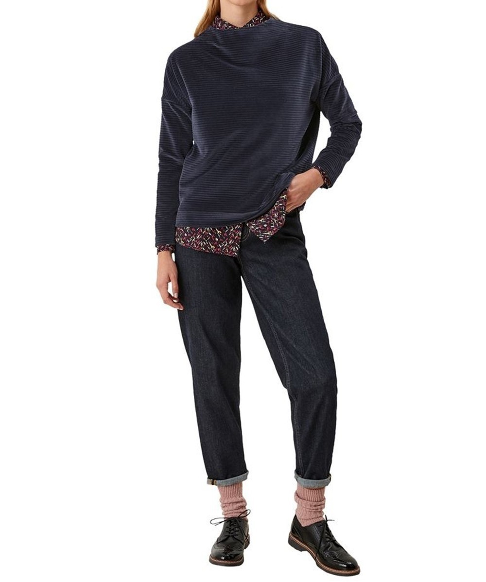 Bluza s.Oliver, bleumarin, XS - 1 | YEO