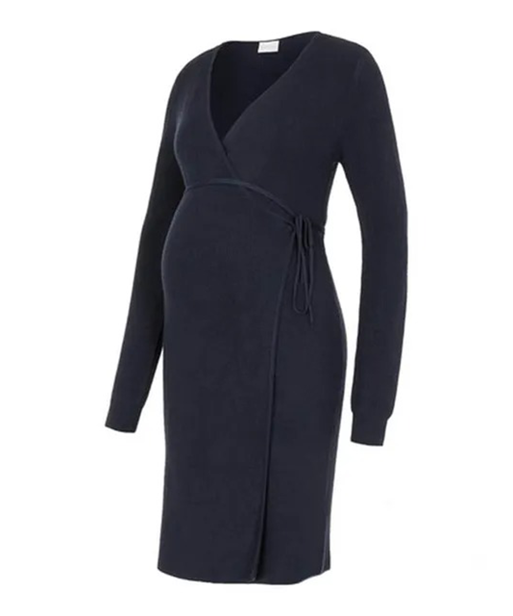 Rochie scurta Mamalicious, bleumarin, XS - 1 | YEO