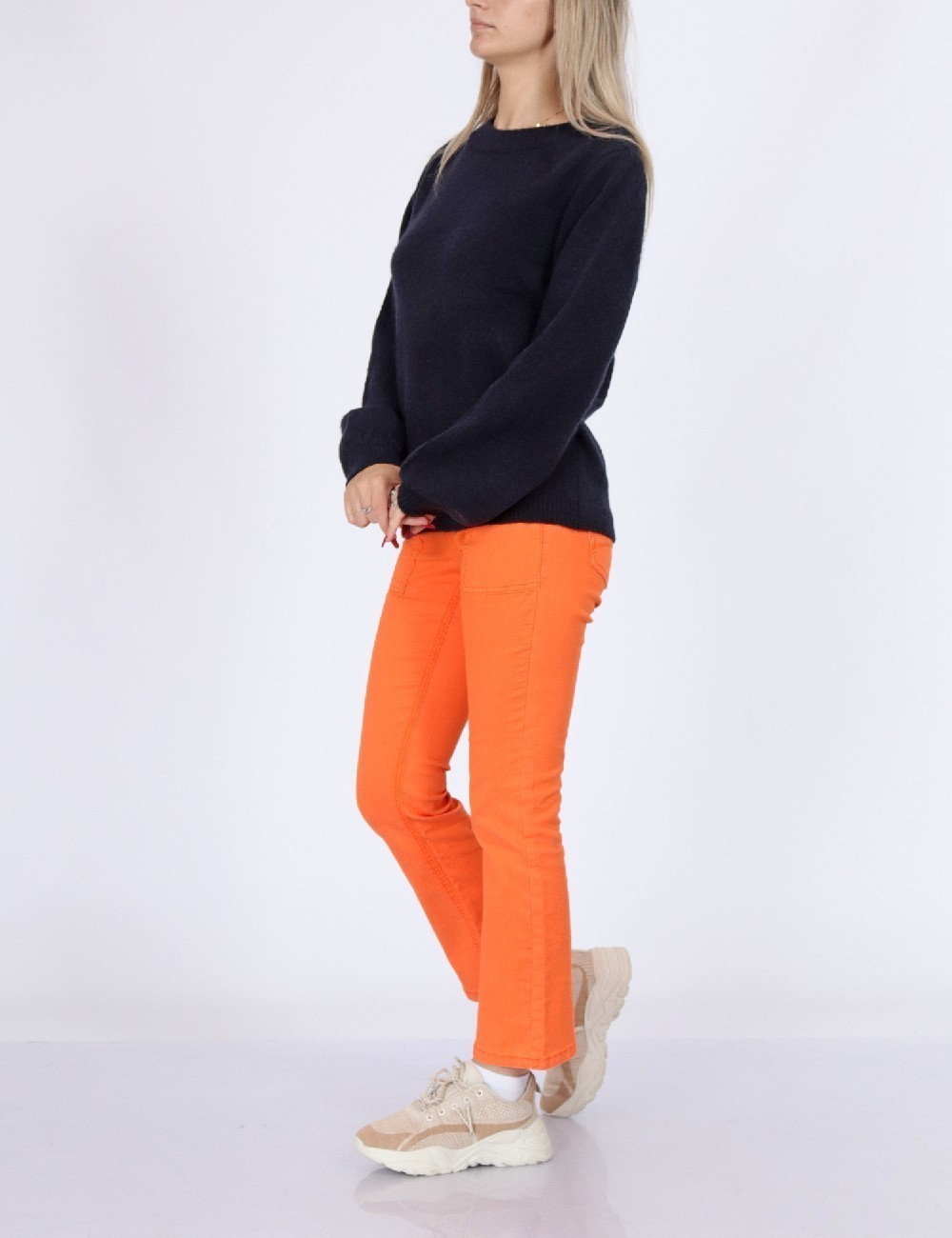 Pulover Object, bleumarin - 1 | YEO