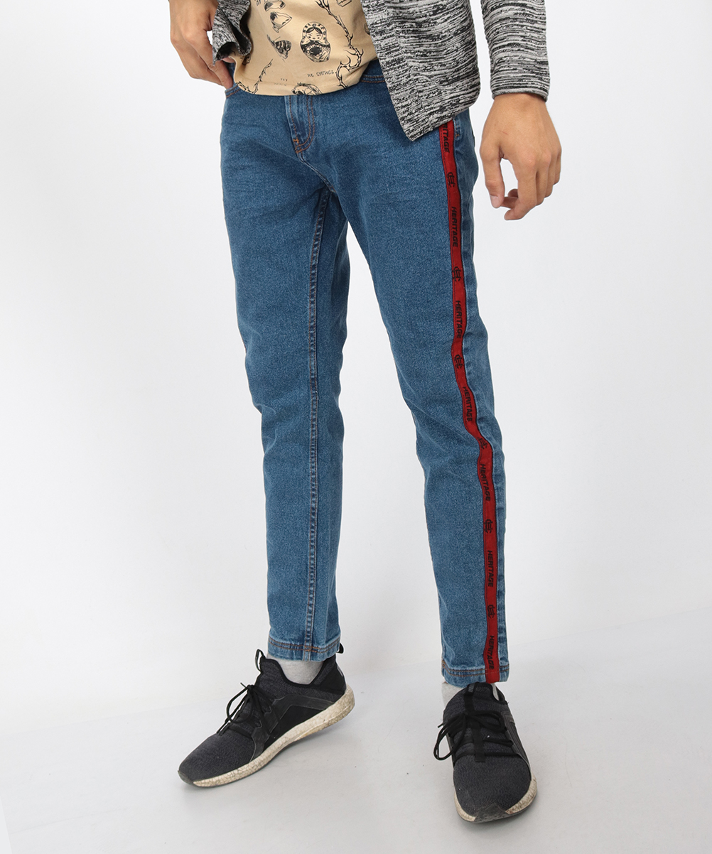 Blugi CROPP, albastru denim, W30/L32