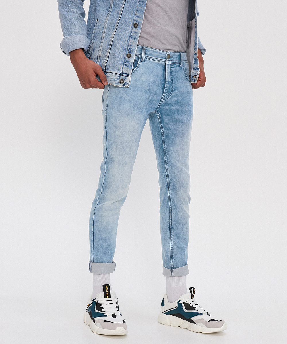 Blugi House Brand, albastru, W30/L30