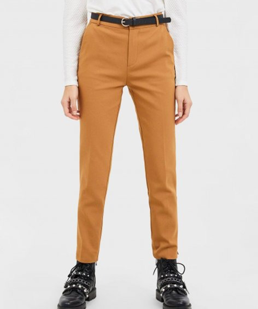 Pantaloni Stradivarius, maro, 32