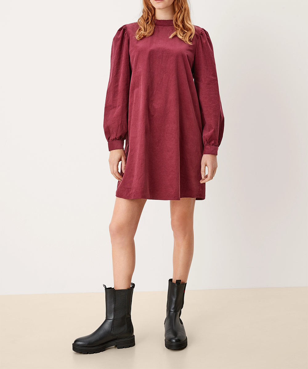 Rochie scurta s.Oliver, visiniu