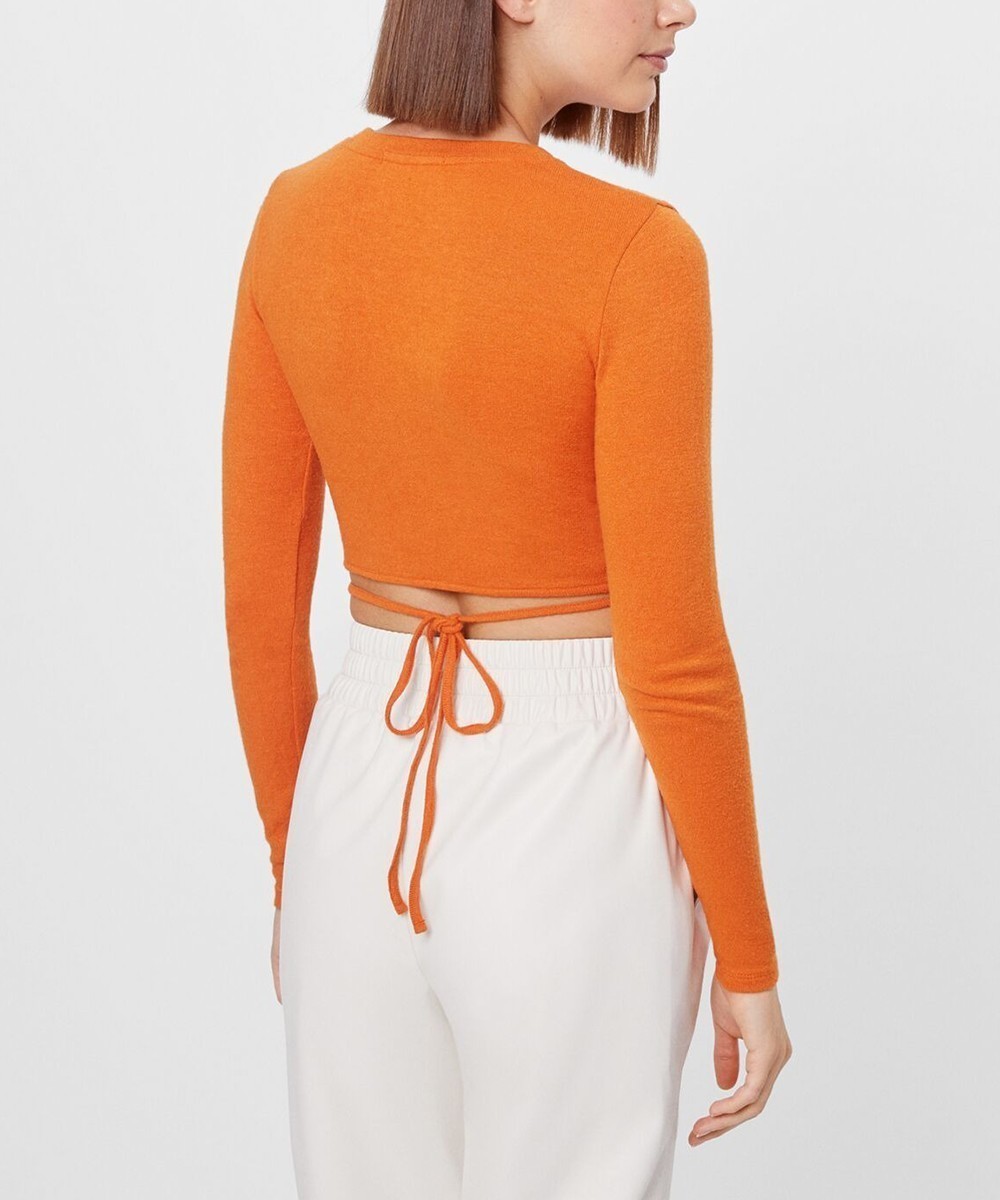Top Bershka, portocaliu, L - 1 | YEO