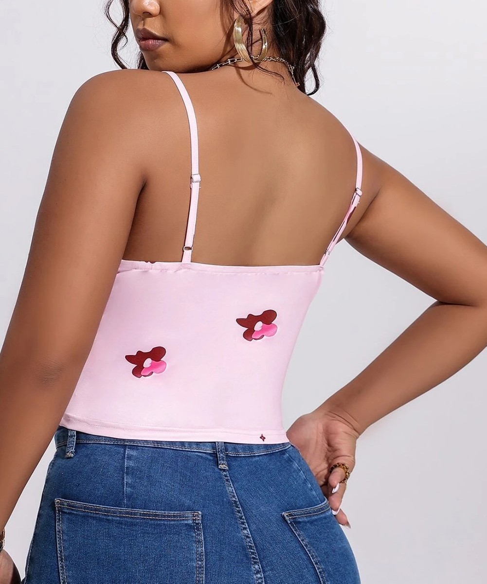 Top SHEIN CURVE, roz, 0 XL - 1 | YEO