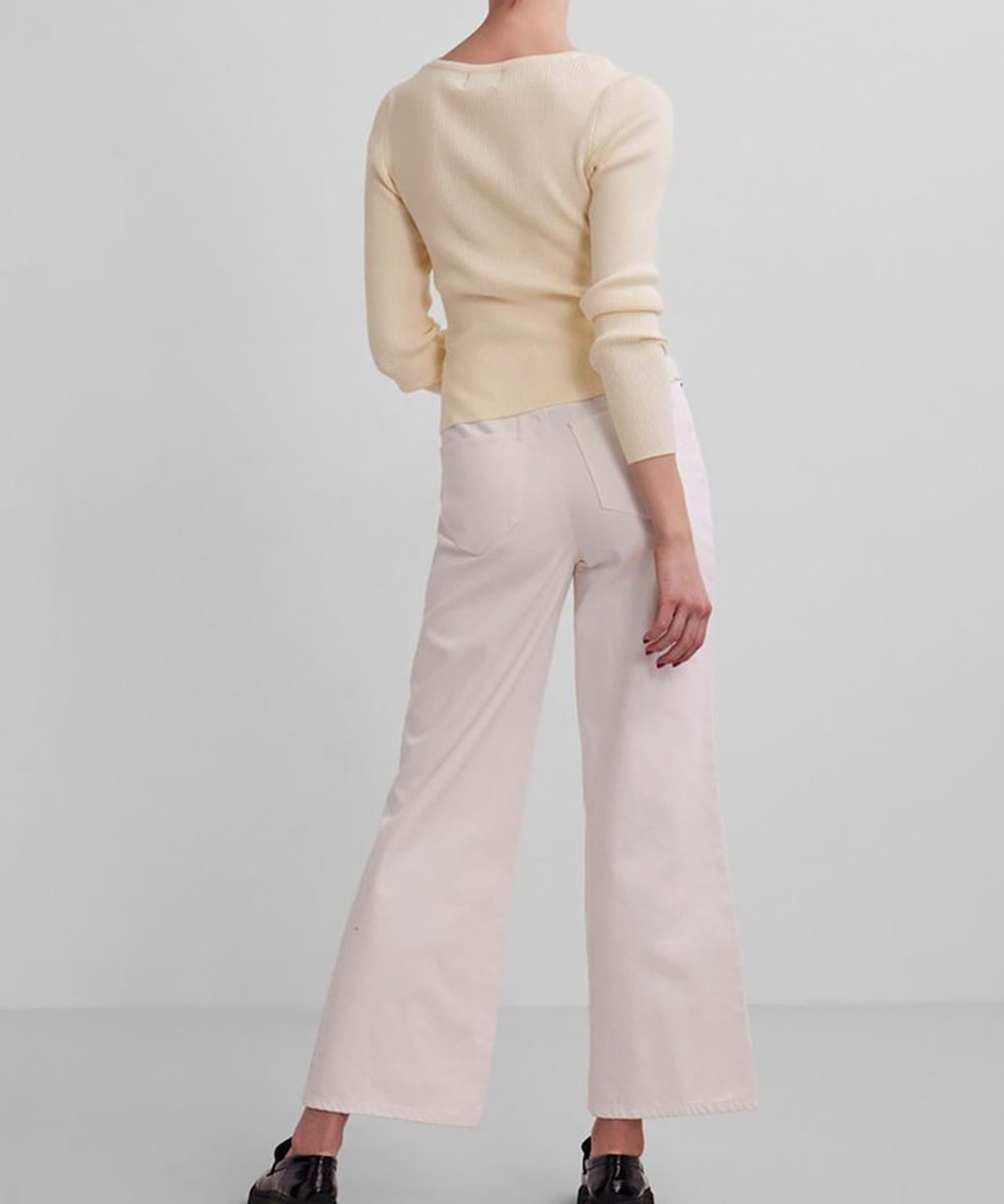 Bluza Pieces, crem, L - 1 | YEO