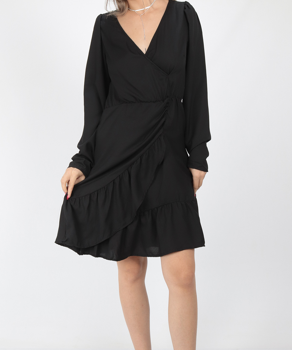 Rochie Scurta Pieces, negru, S