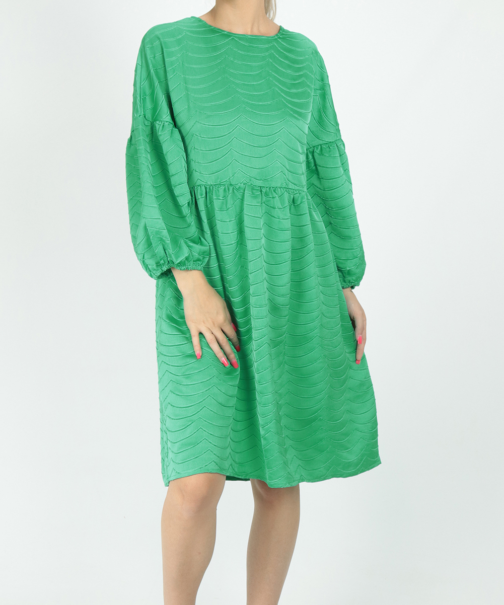 Rochie scurta Pieces, verde