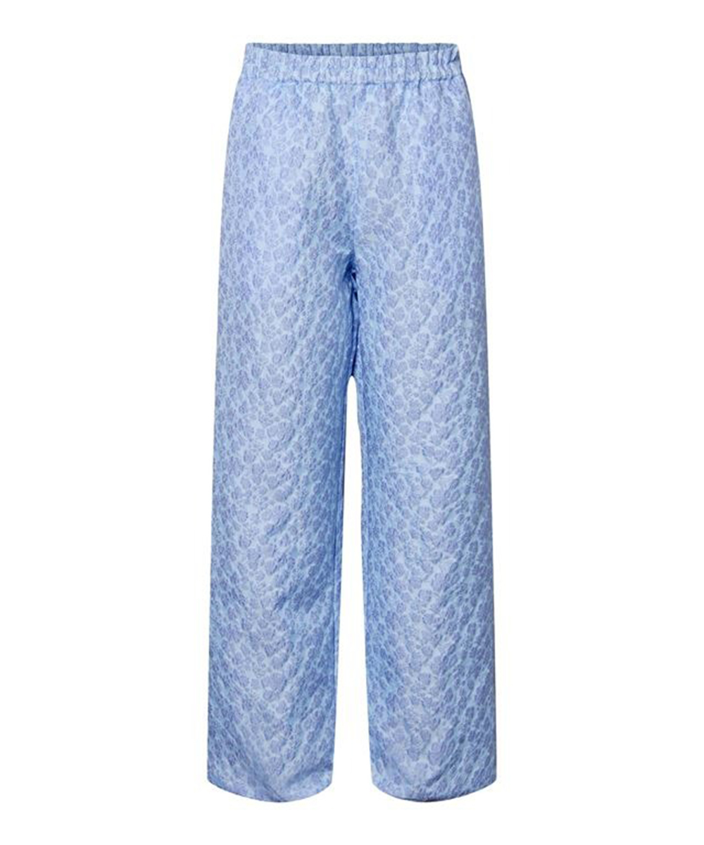Pantaloni Pieces, albastru, M
