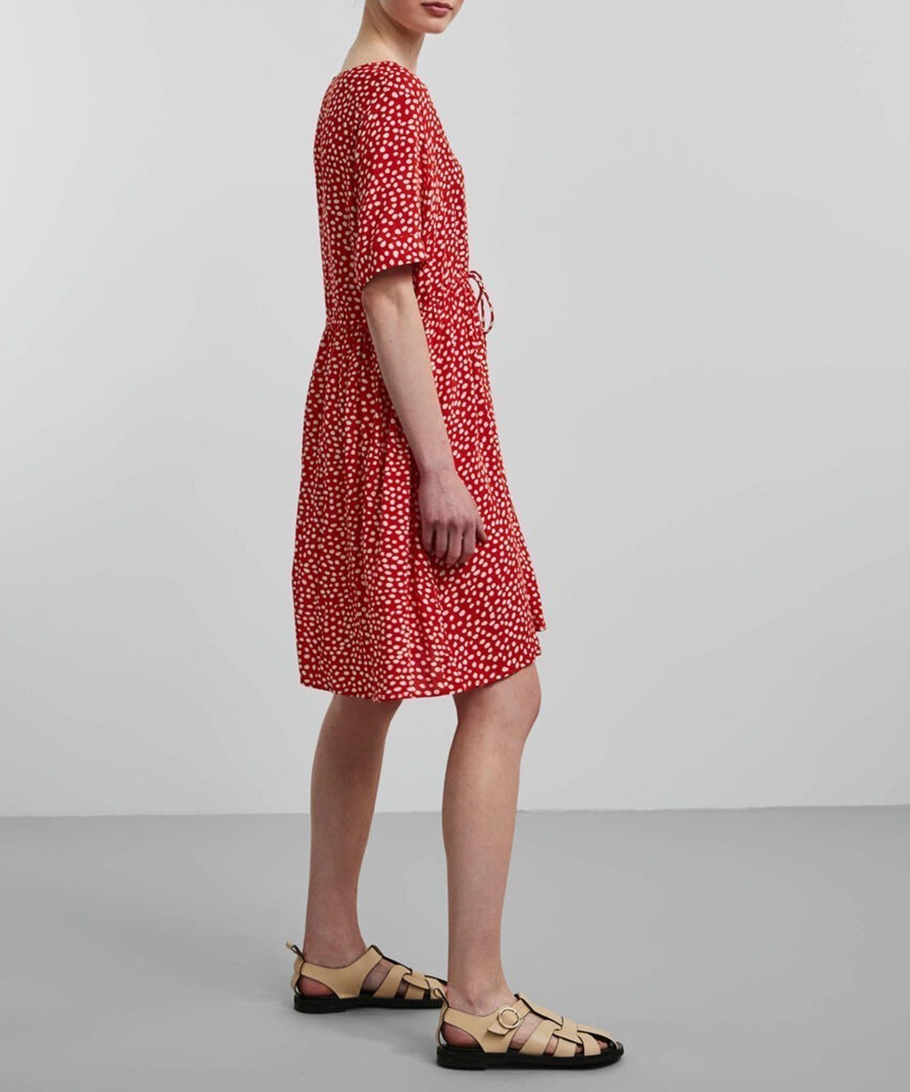 Rochie Scurta Pieces, rosu, XS - 1 | YEO