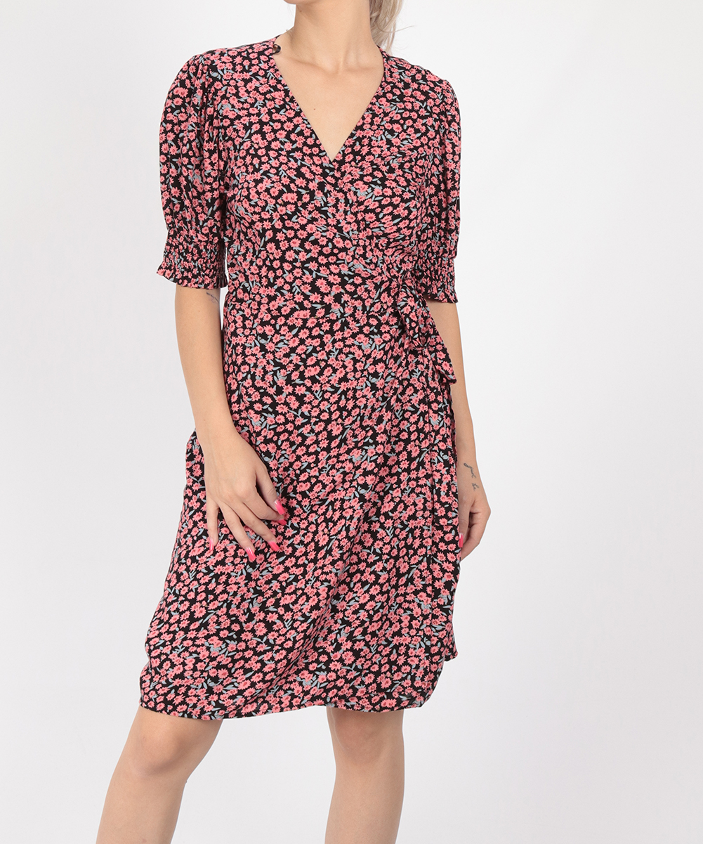 Rochie scurta Pieces, floral, S