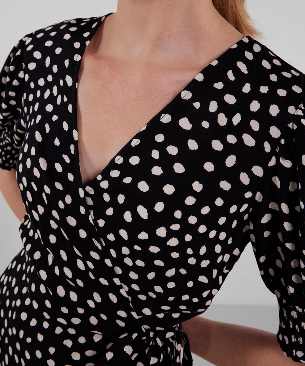 Rochie scurta Pieces, negru, M - 1 | YEO