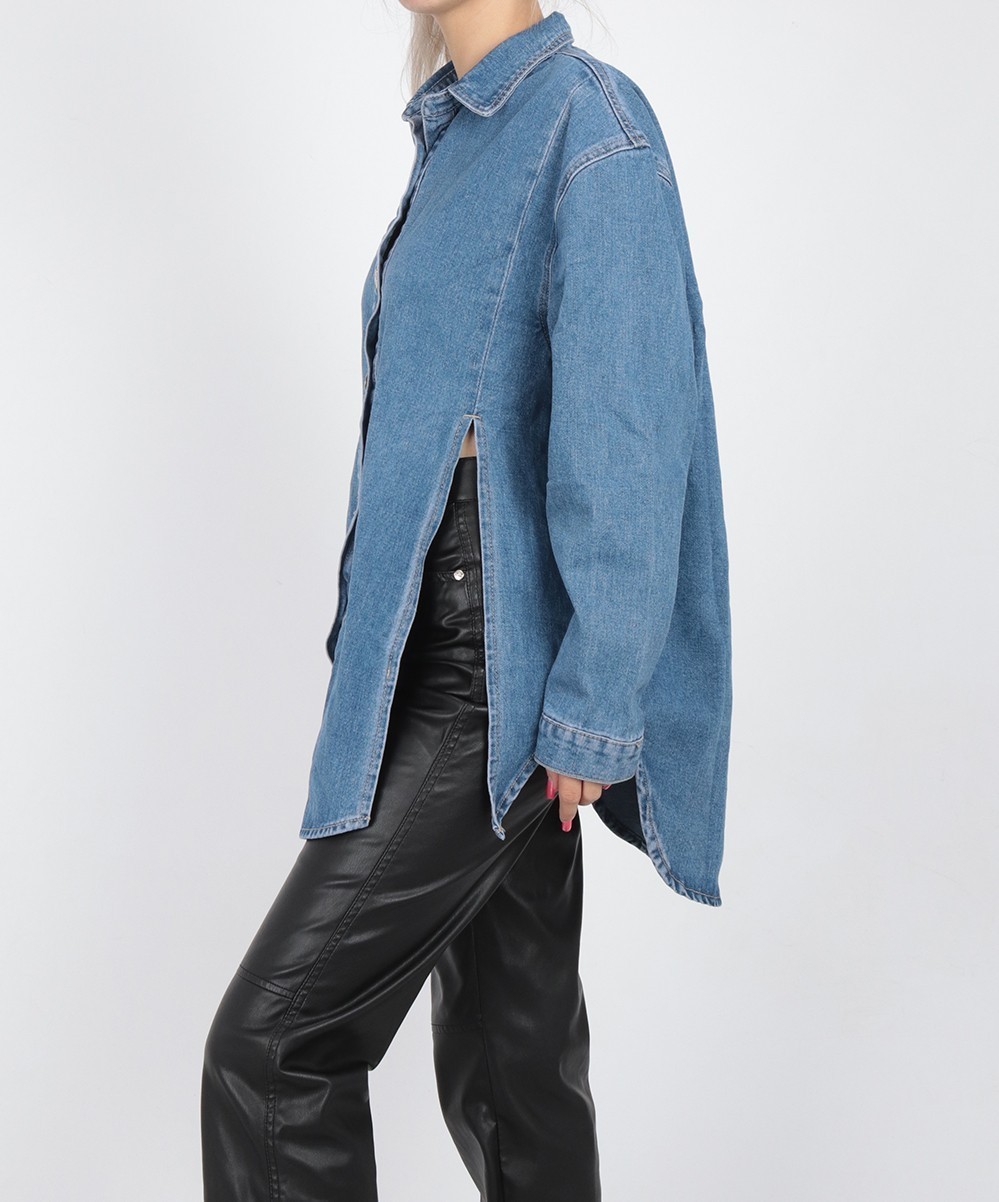 Jacheta SHEIN, albastru, XXL - 1 | YEO