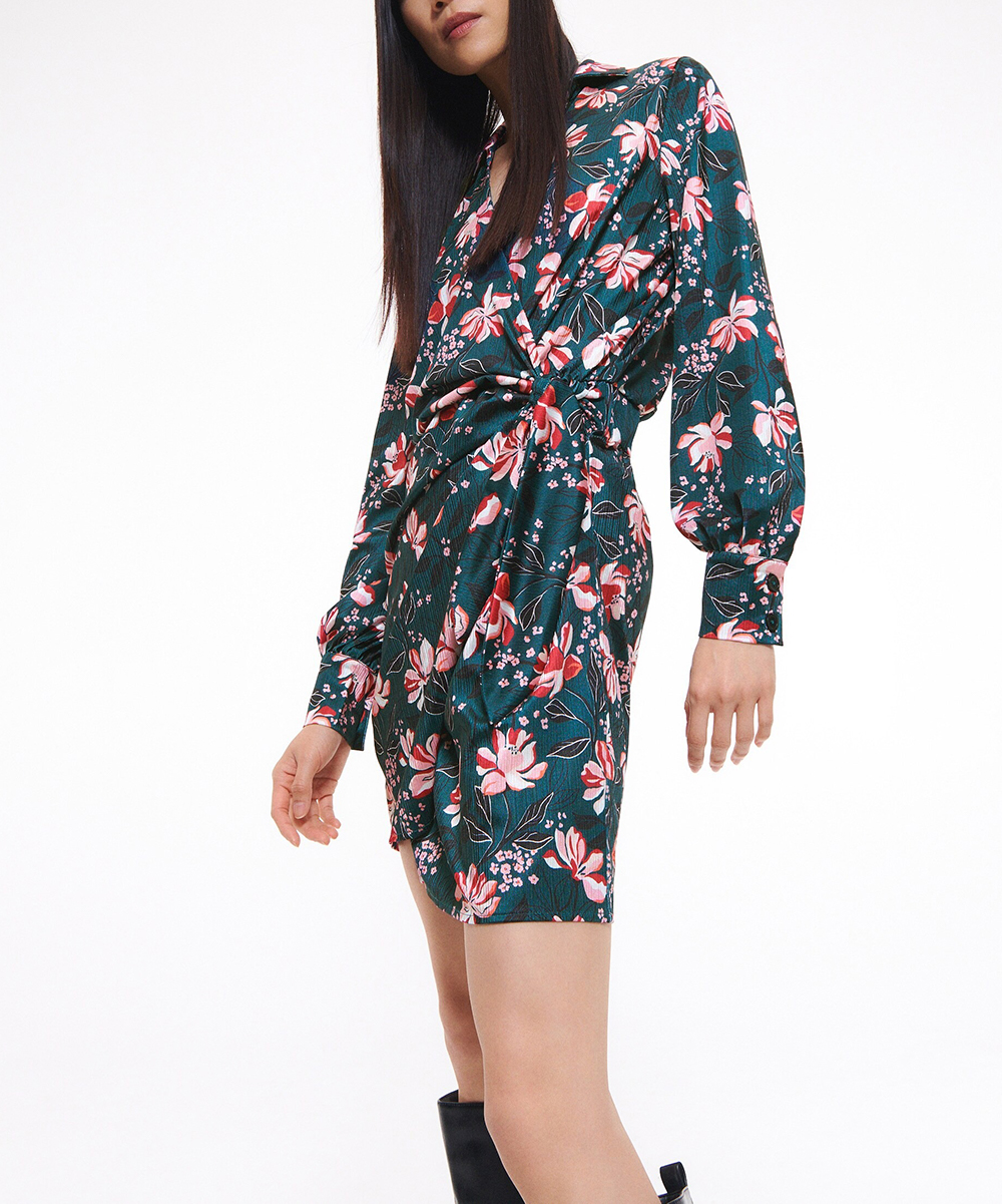 Rochie scurta Reserved, floral, L
