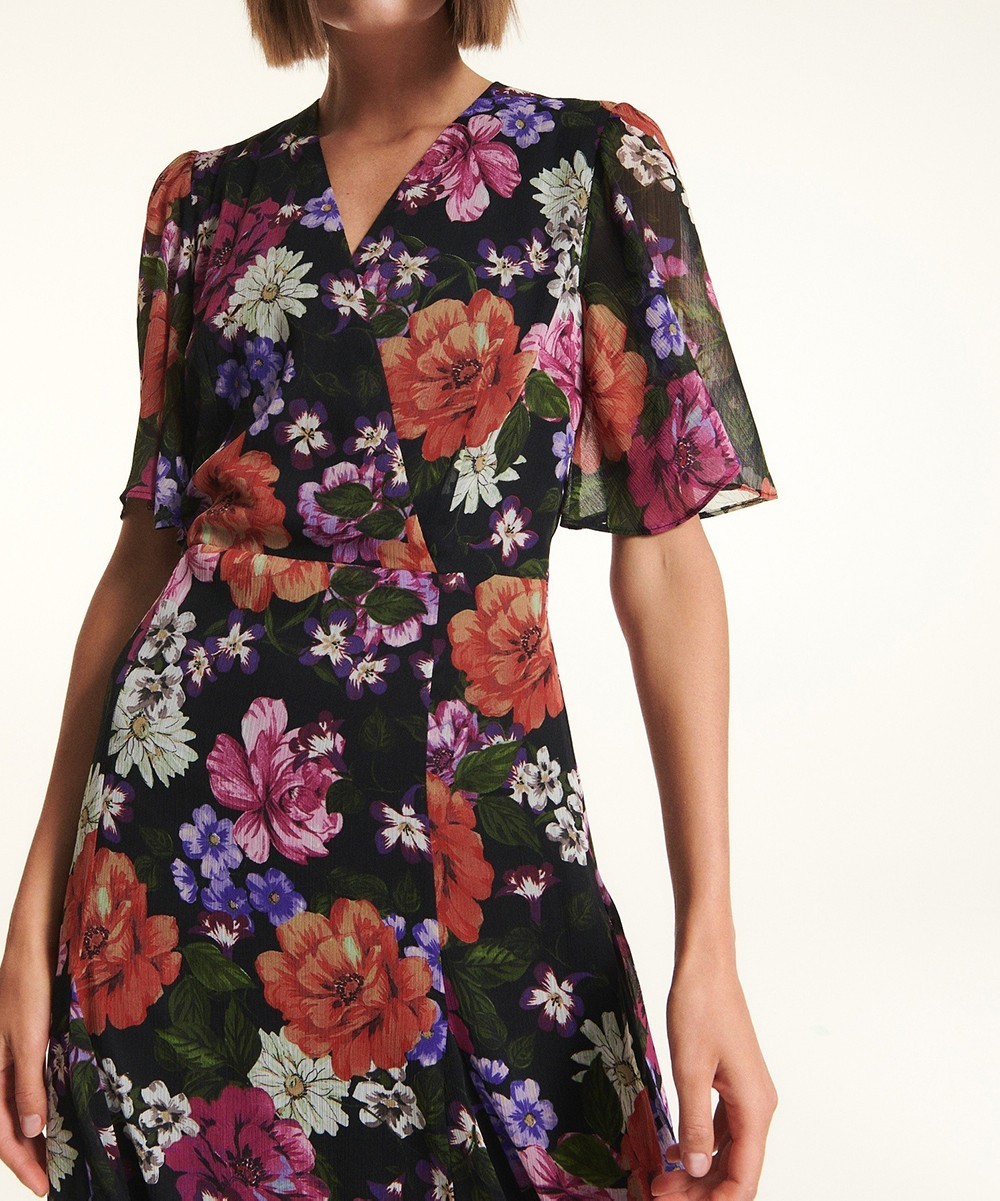 Rochie medie Reserved, floral, 38 - 1 | YEO