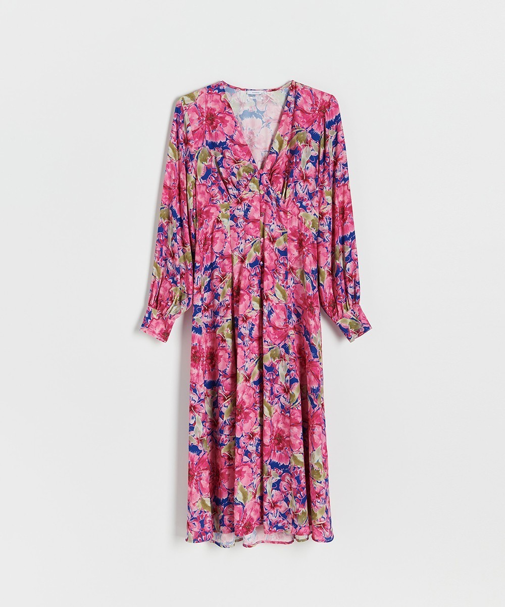 Rochie medie Reserved, roz - 1 | YEO