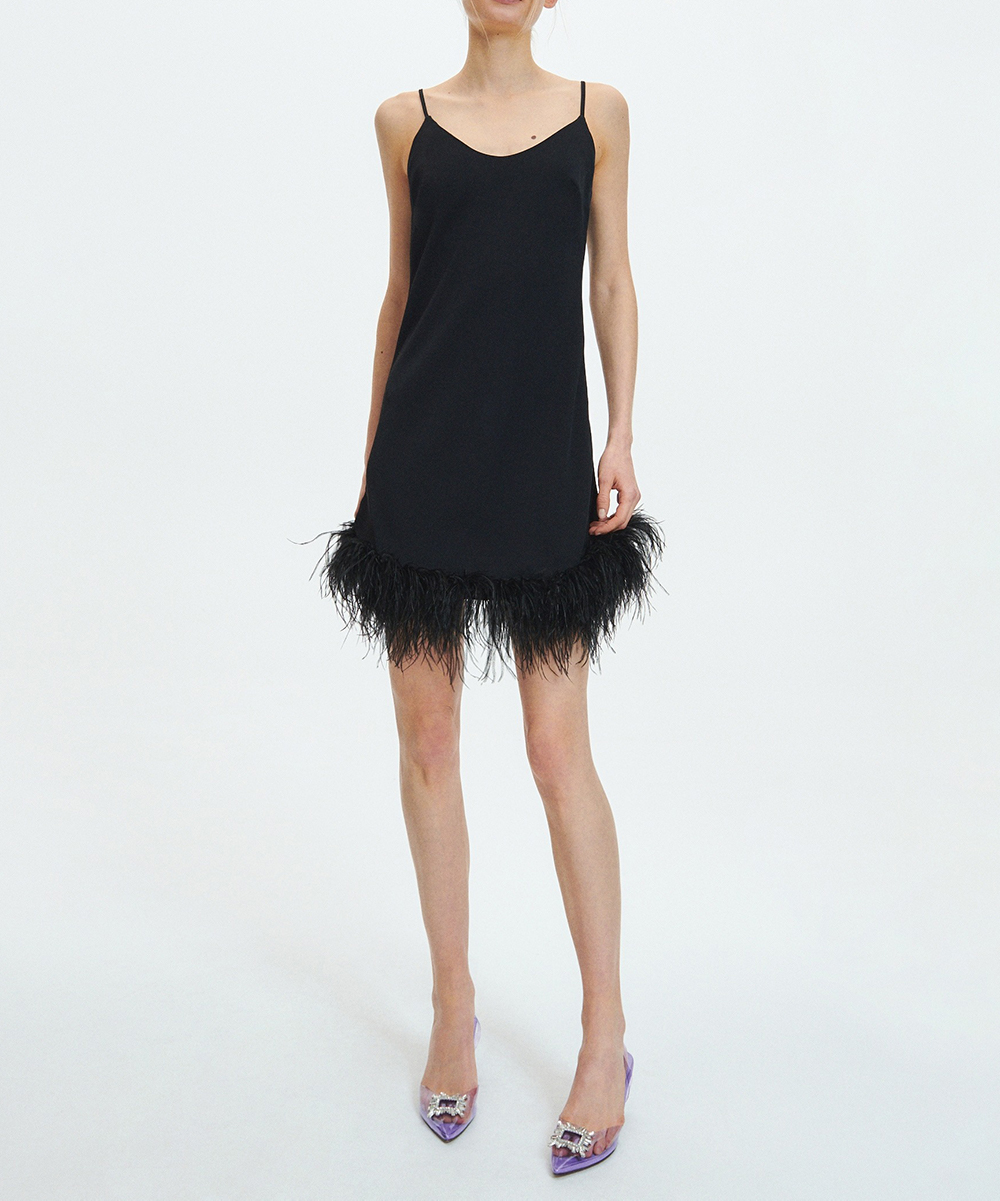 Rochie scurta Reserved, negru