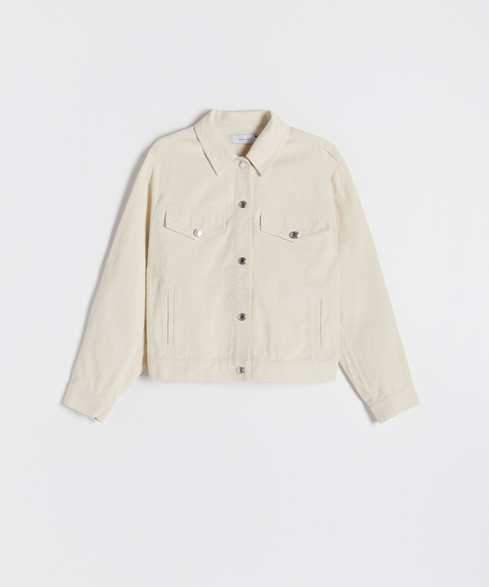 Jacheta Reserved, ecru, XL - 1 | YEO
