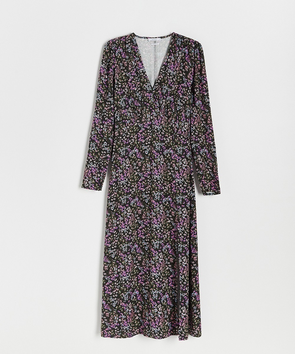 Rochie medie Reserved, floral - 1 | YEO