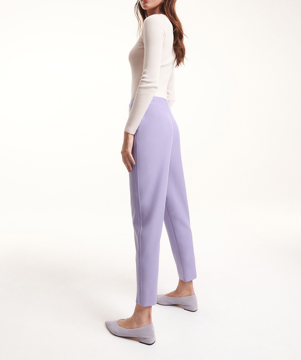 Pantaloni Reserved, mov, S - 1 | YEO